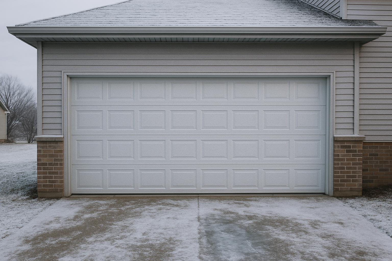 What to Do When Your Garage Door Won't Open in Cold Weather